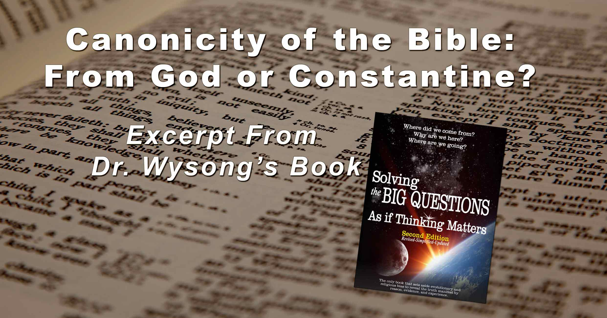 what books did constantine take out of the bible